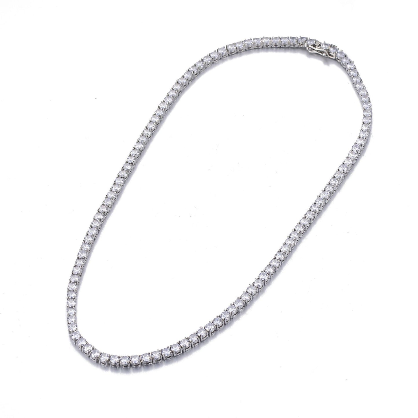 Fashion Cuban Chain Gold-Plated Zircon Jewelry Hiphop Street Hip Hop Accessories