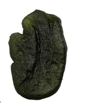 Natural Czech meteorite rough stone pendant green glass meteorite conformal energy rough men and women pendant mineral crystal
