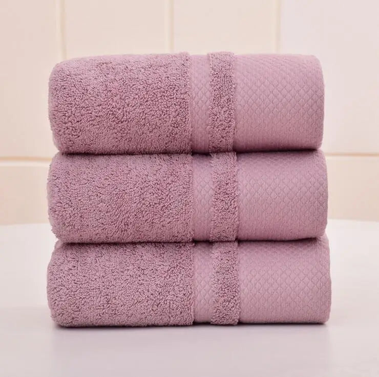 3 Pcs Towel Set Bath Towels Hand Towels