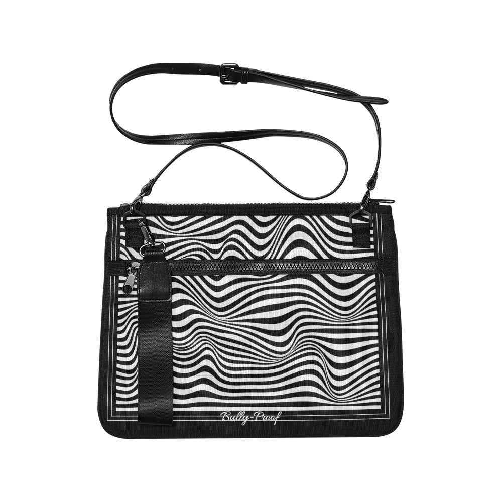 Bully-Proof Off Da Grid Slim Clutch Bag (Model 1668)