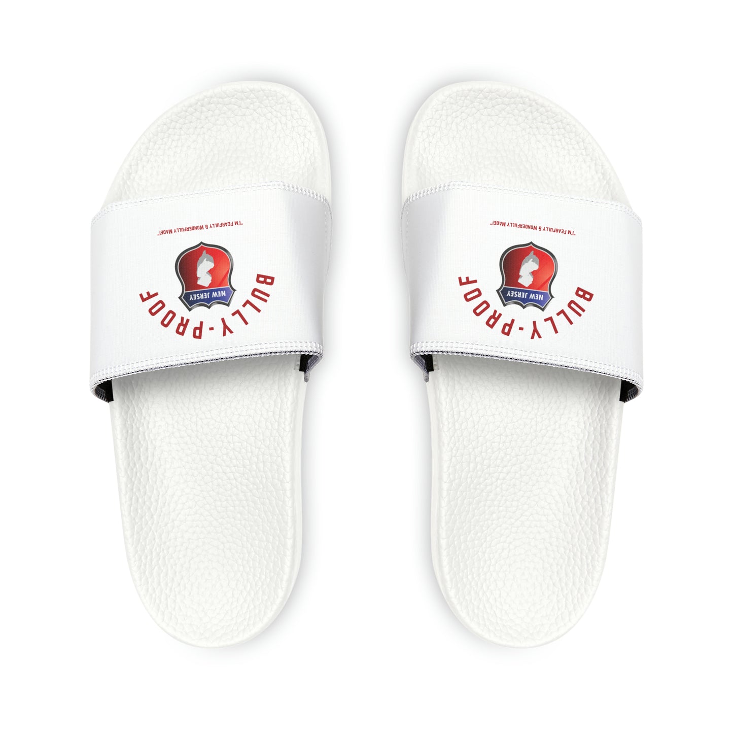 Bully-Proof NJ Youth PU Slide Sandals