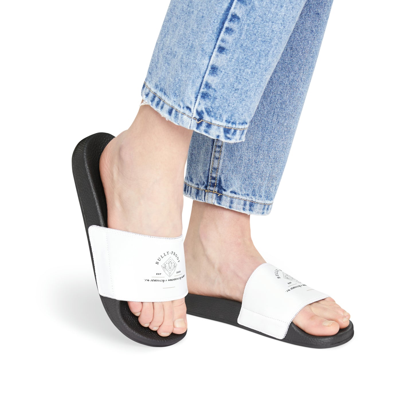 Bully-Proof Logo Women's PU Slide Sandals