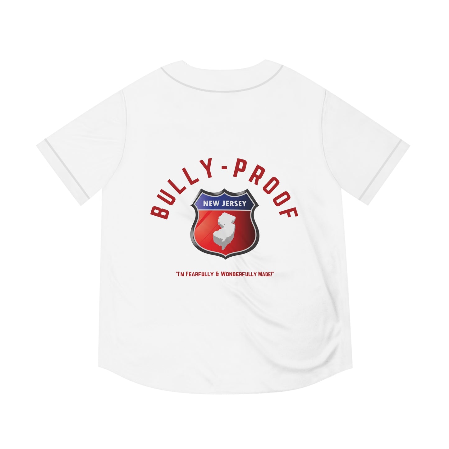 Bully-Proof NJ Men's Baseball Jersey (AOP)