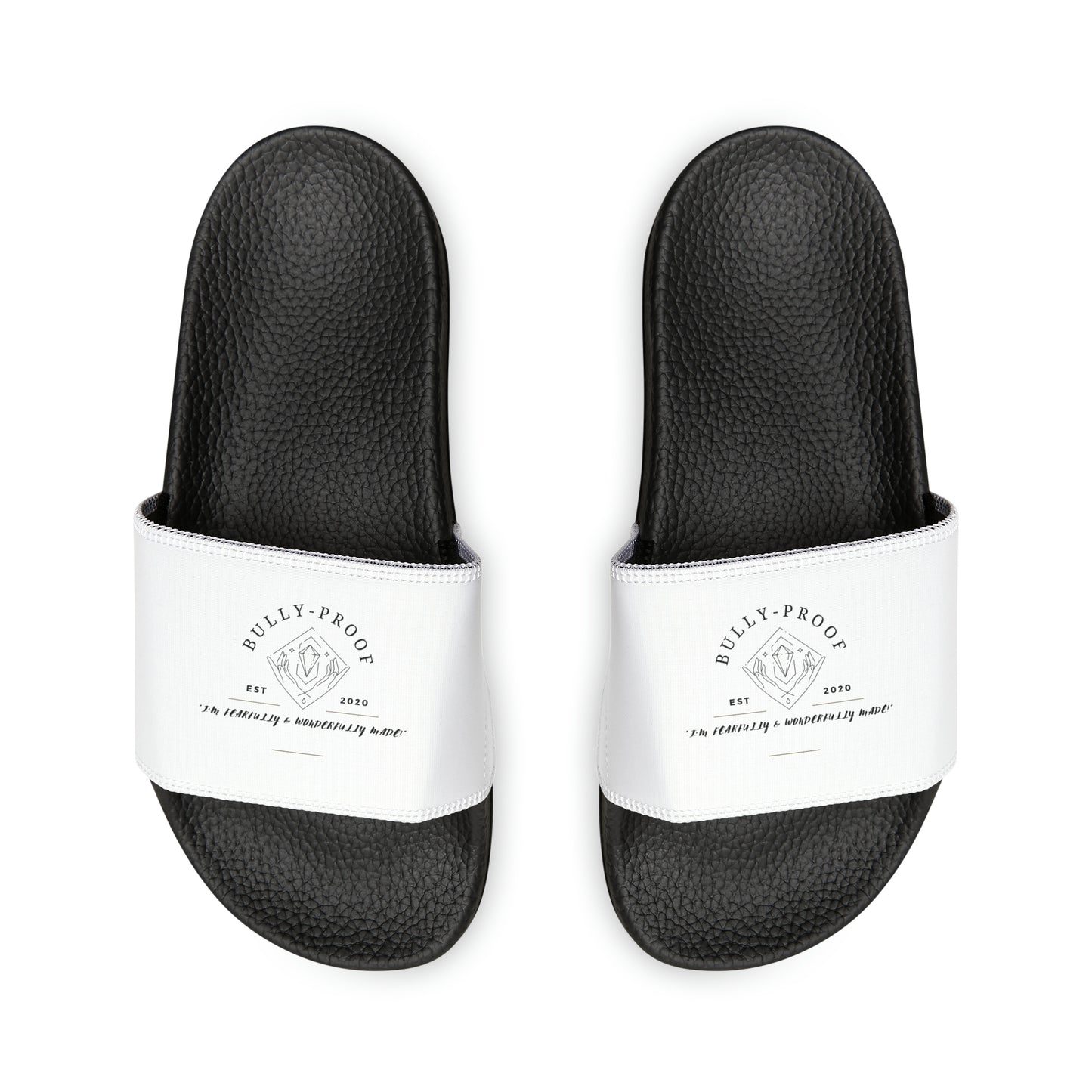 Bully-Proof Logo Men's PU Slide Sandals