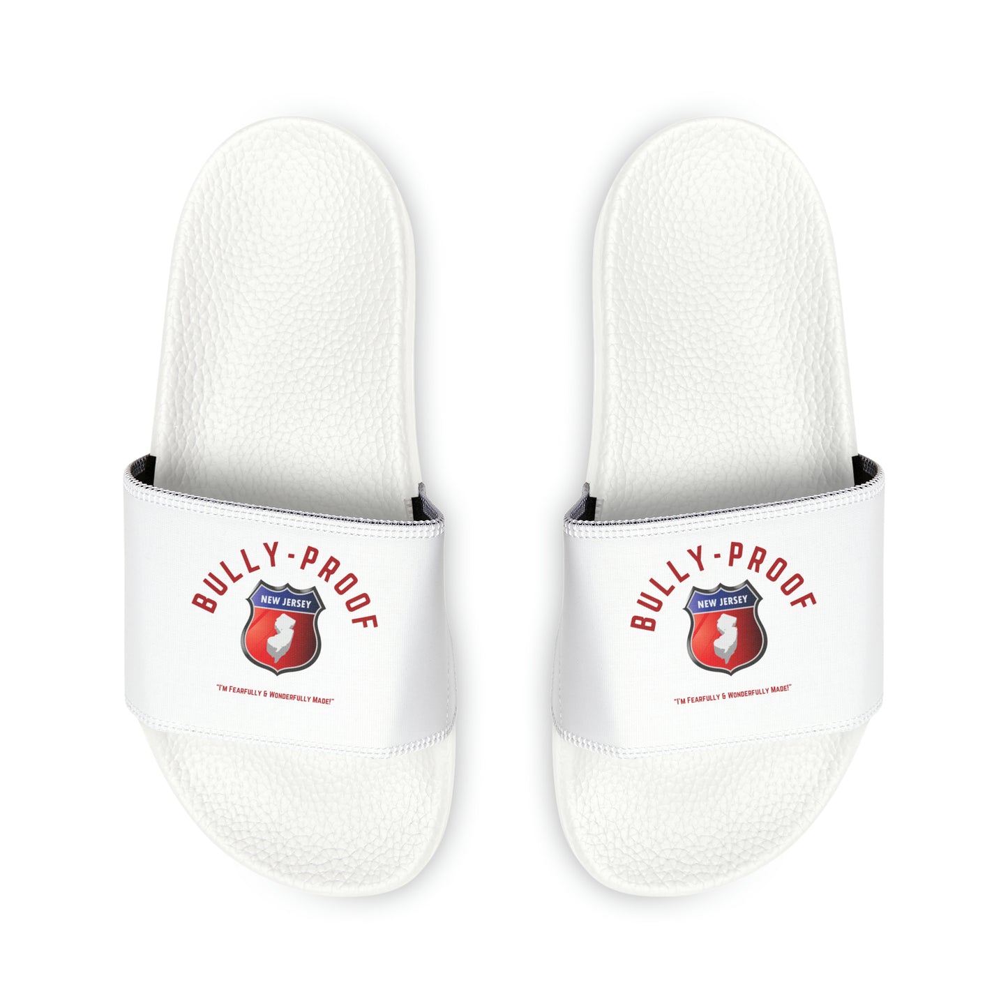 Bully-Proof NJ Youth PU Slide Sandals