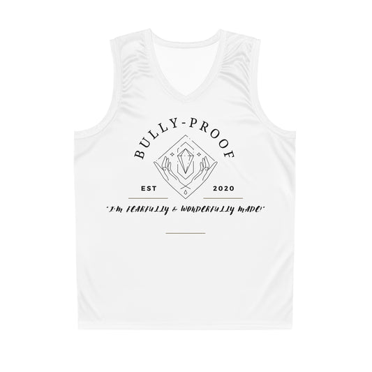 Bully-Proof Logo Basketball Jersey (AOP)