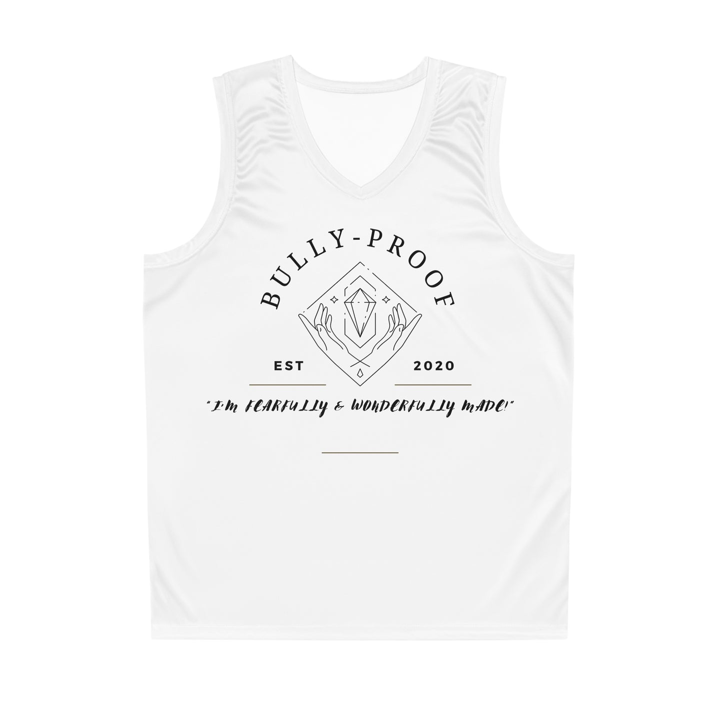 Bully-Proof Logo Basketball Jersey (AOP)