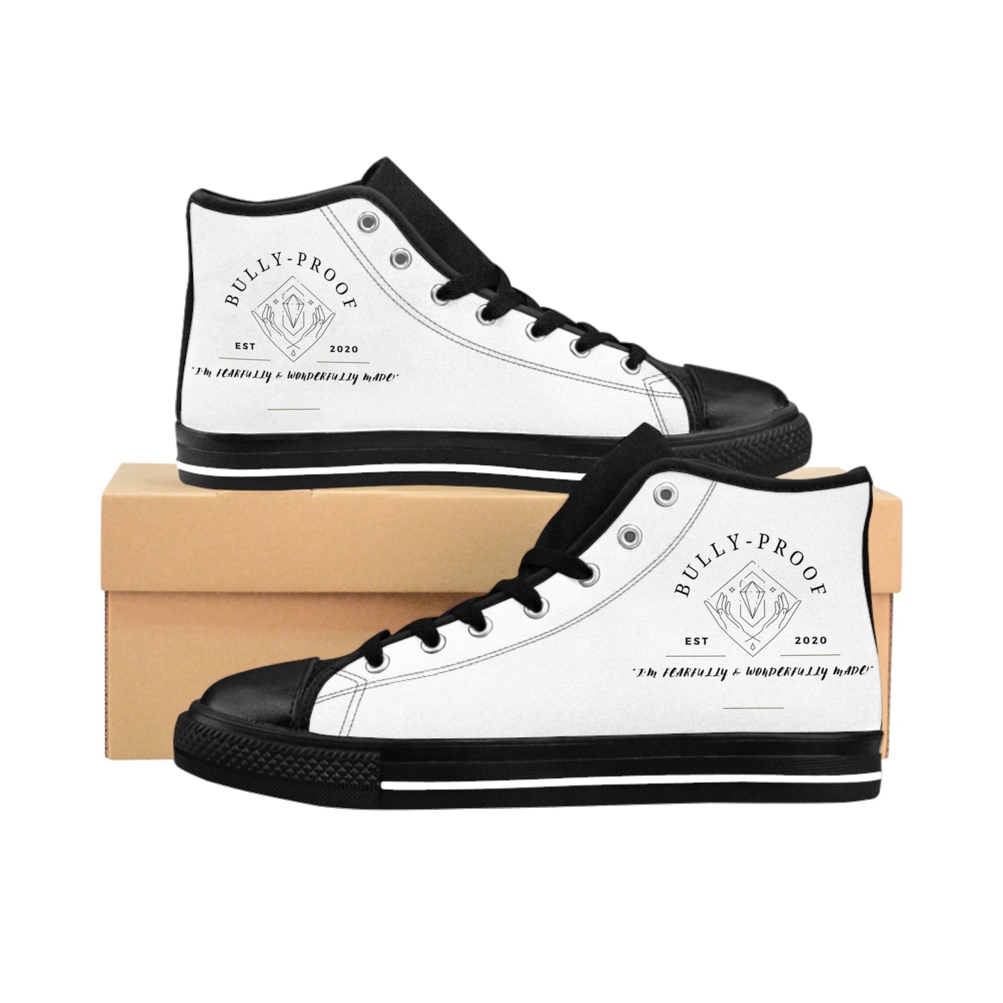 Bully-Proof Logo Men's Classic Sneakers