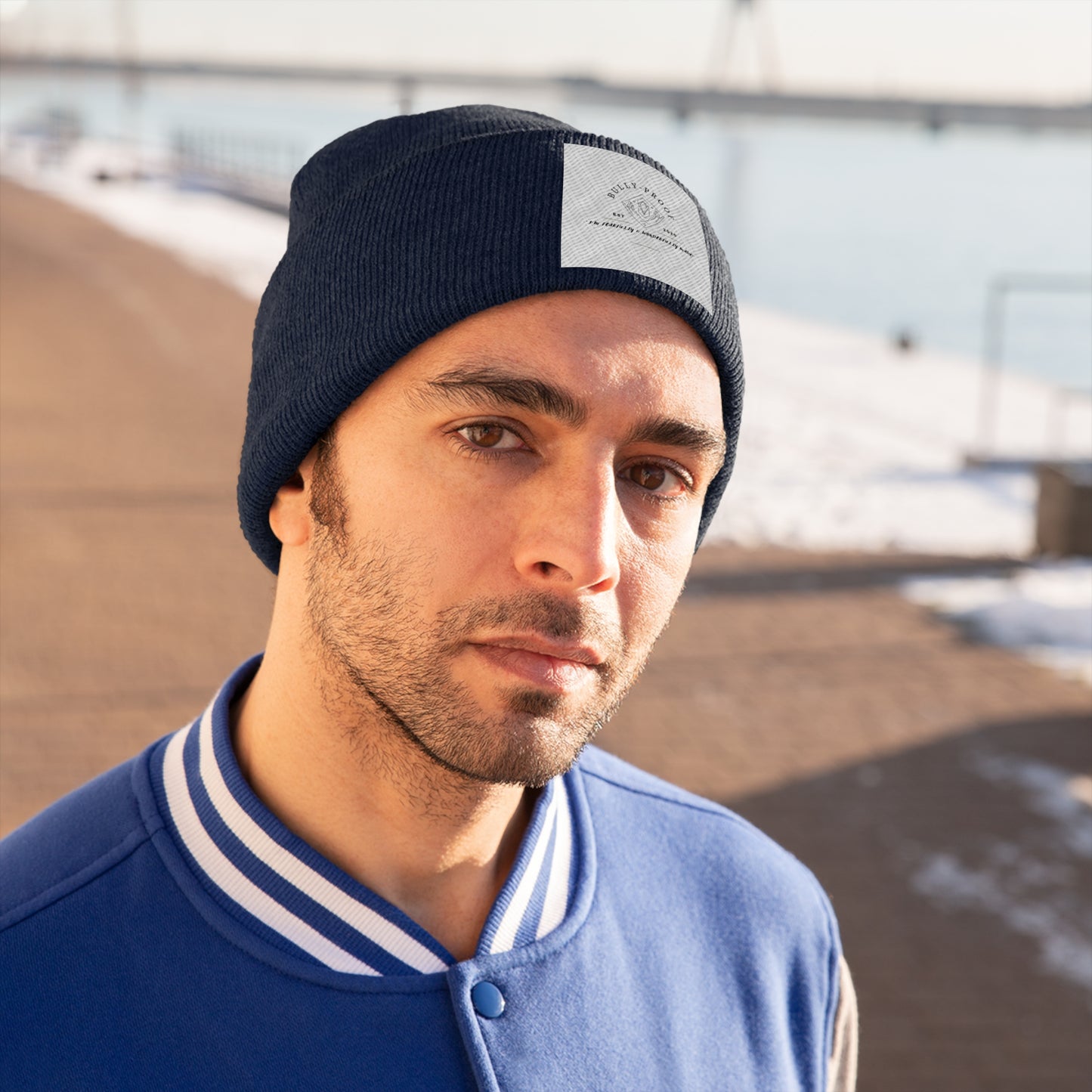 Bully-Proof Logo Knit Beanie