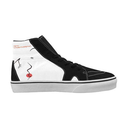 Bully-Proof: Women's High Top Canvas Shoes (Model E001-1)