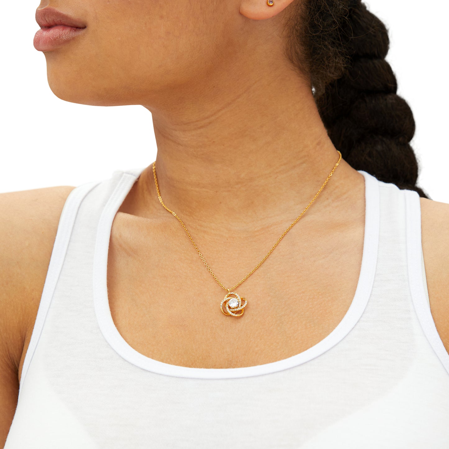 Bully-Proof Love Knot Necklace