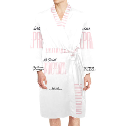 Bully-Proof Women's Long Sleeve Belted Night Robe (H56)