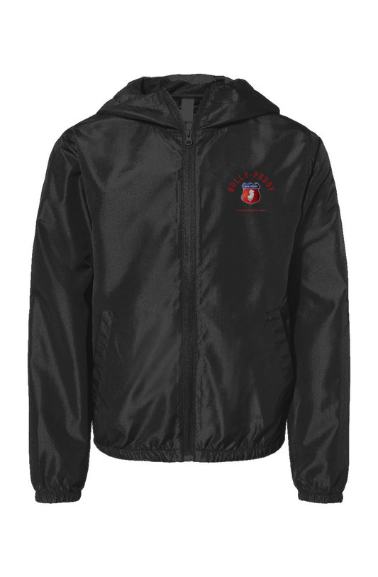 Bully-Proof NJ Youth Lightweight Windbreaker Full-Zip Jacket