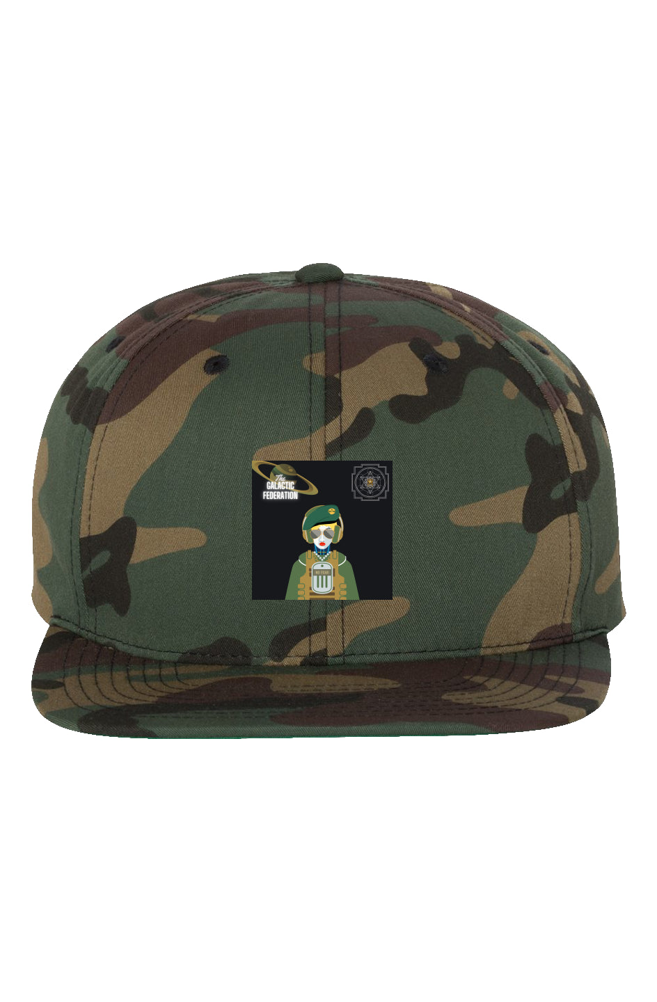 Bully-Proof NFT US Army Collection Green Camo Premium Snapback