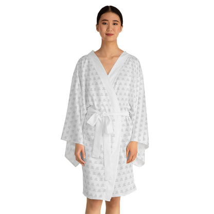 Bully-Proof Logo Long Sleeve Kimono Robe (AOP)