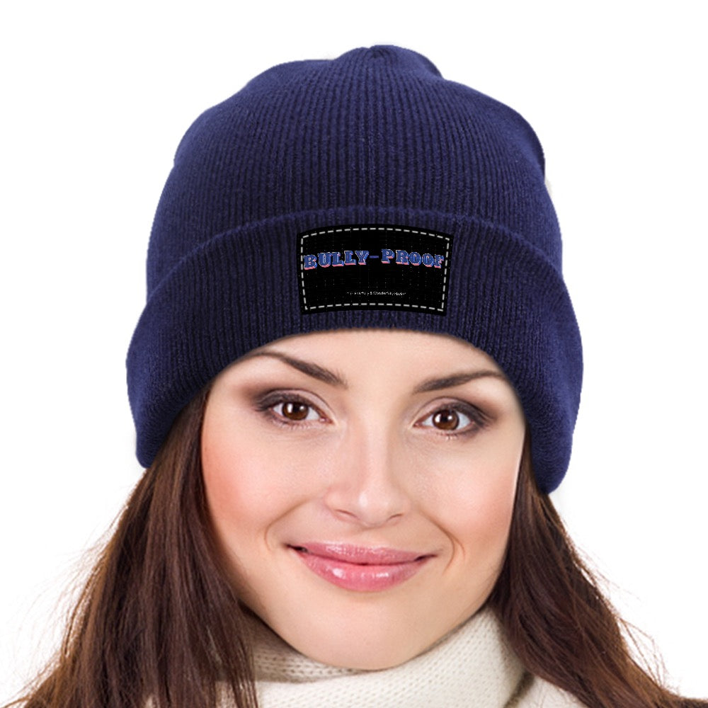 Bully-Proof: Knitted Cap print your logo & image