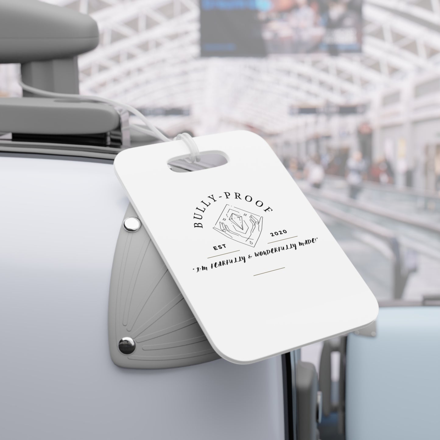 Bully-Proof Logo Luggage Tags