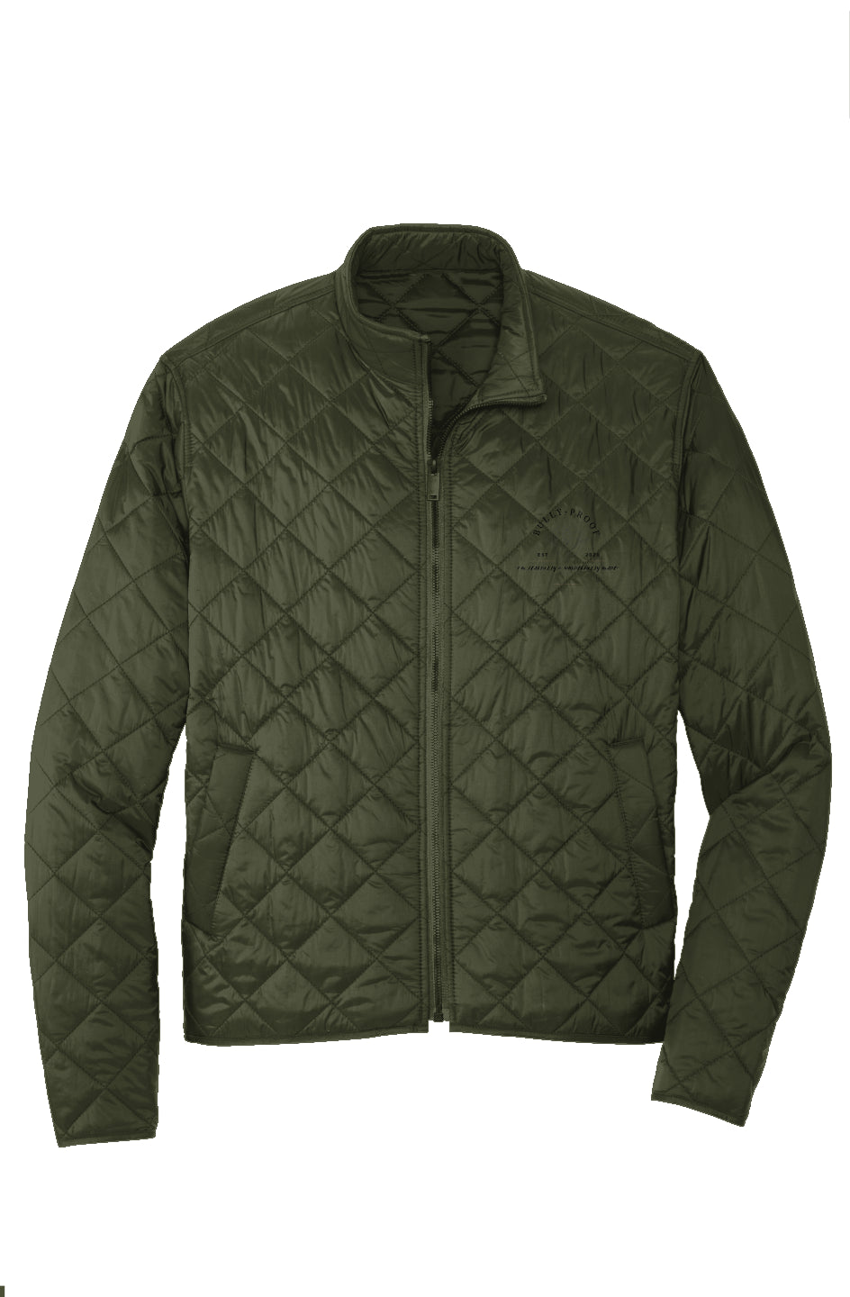 Bully-Proof Quilted Full-Zip Jacket