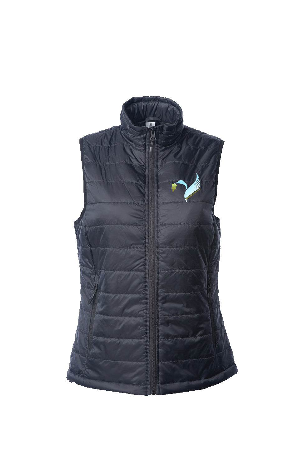 Faith2Faith Records Womens Puffer Vest