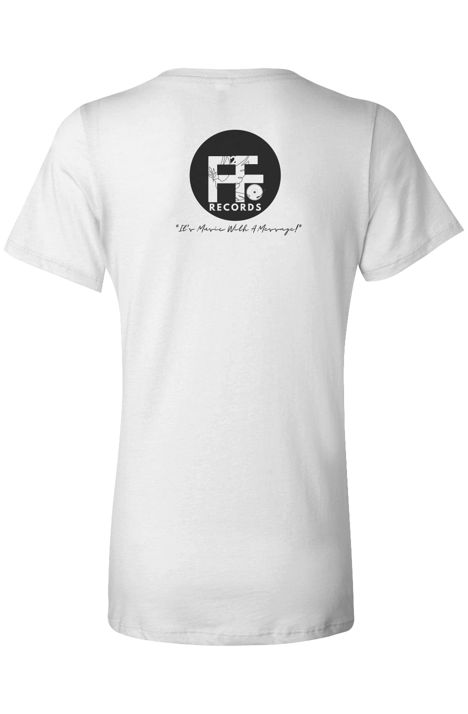 Faith2Faith Records Women’s Casual V-Neck Tee