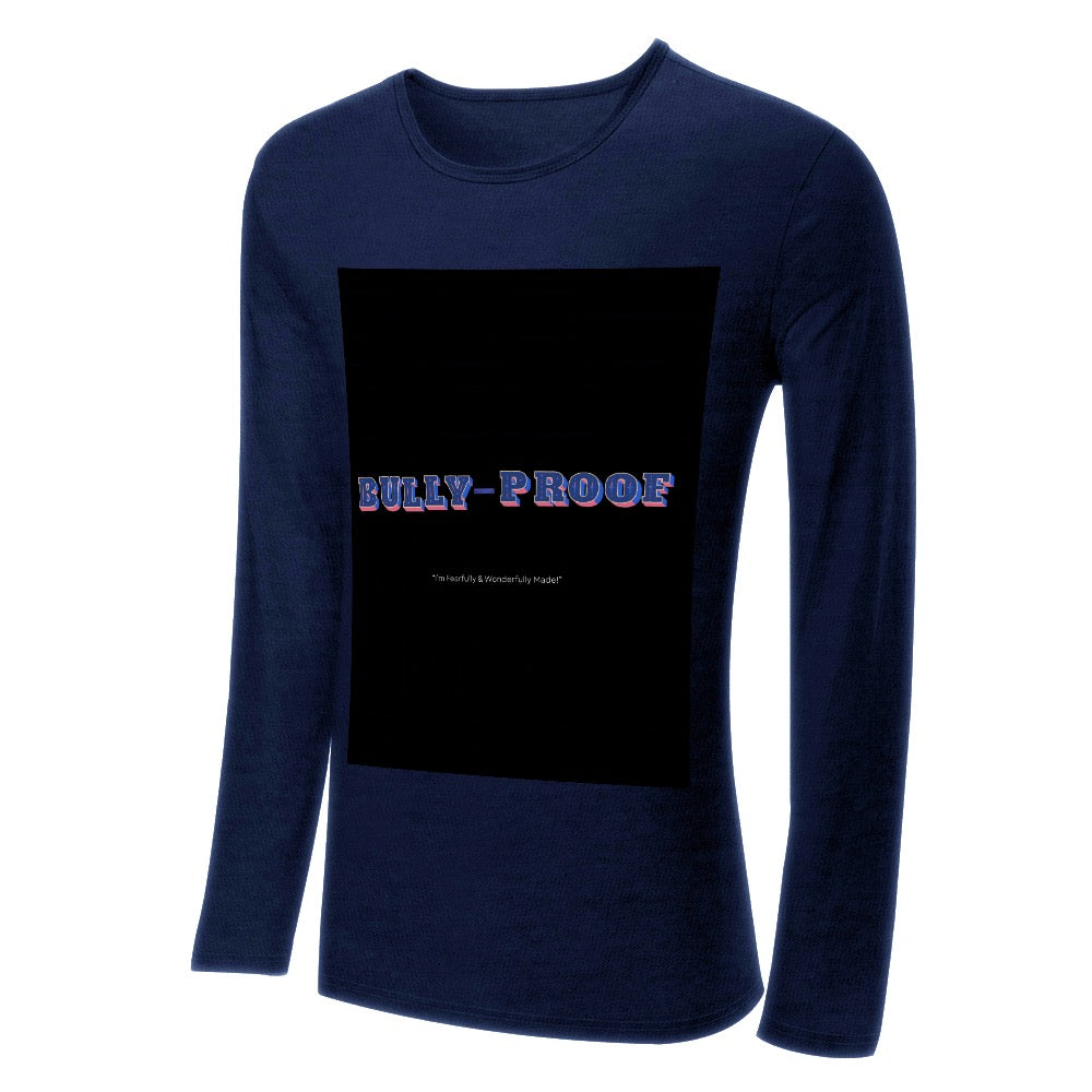Bully-Proof: Men's CrewNeck Long Sleeve T-shirt