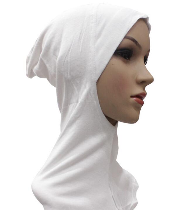 Soft Muslim Full Cover Inner Women's Hijab Cap Islamic Underscarf Neck Head Bonnet Hat