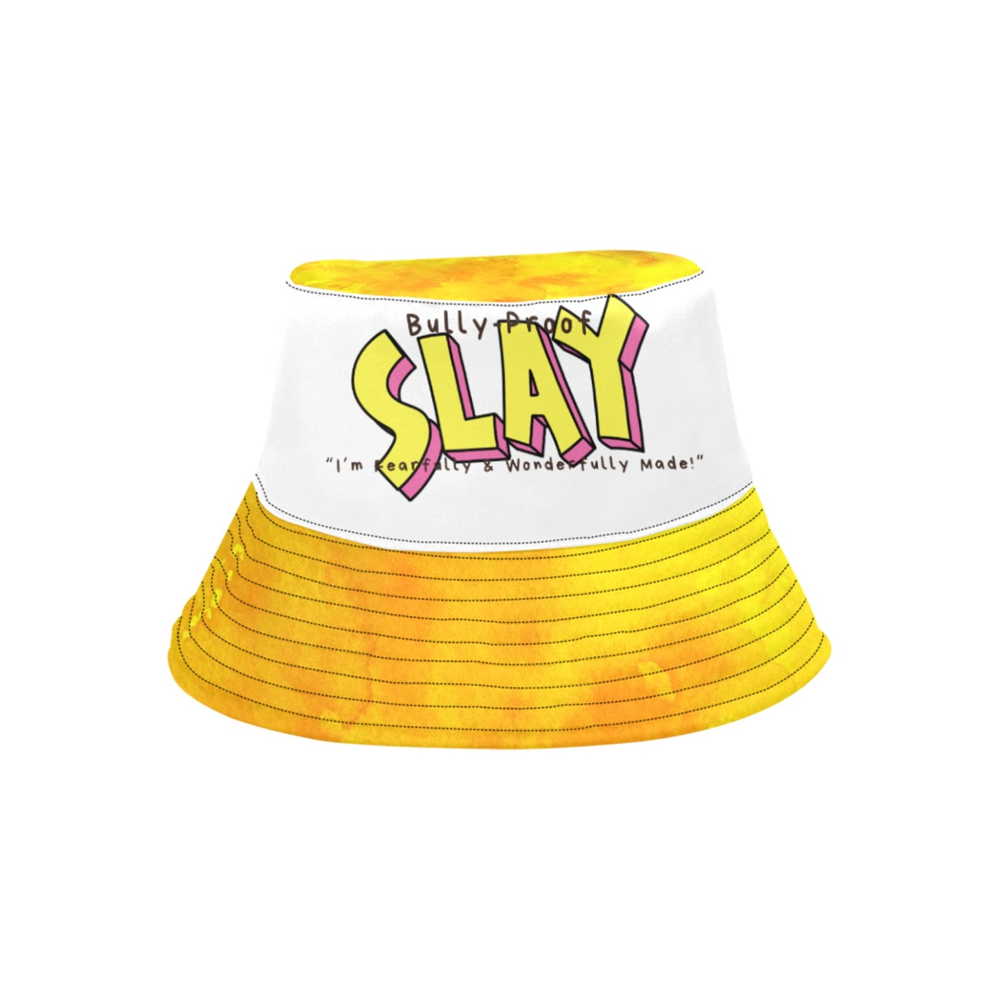 Bully-Proof Da Nerd Kat Slay Unisex Summer Bucket Hat