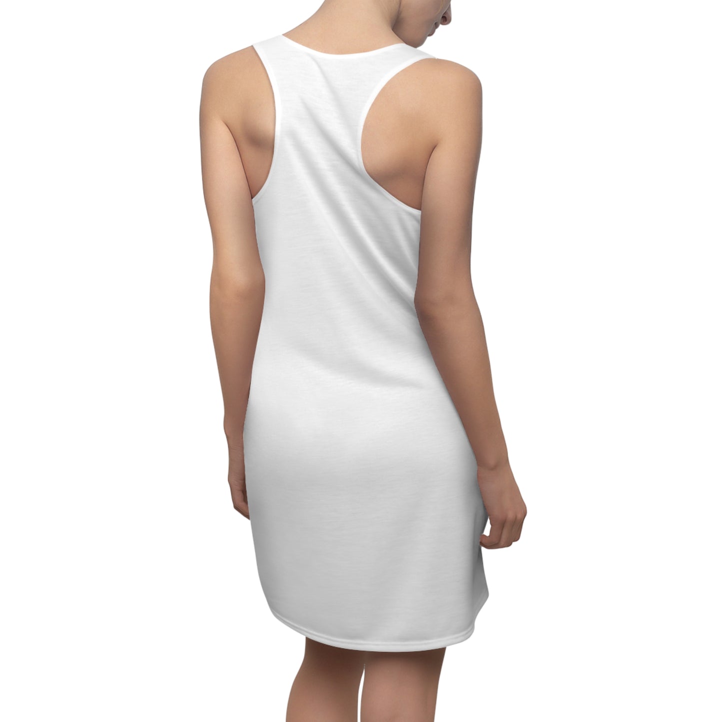 Bully-Proof: Team No Sleep Women's Cut & Sew Racerback Dress (AOP)