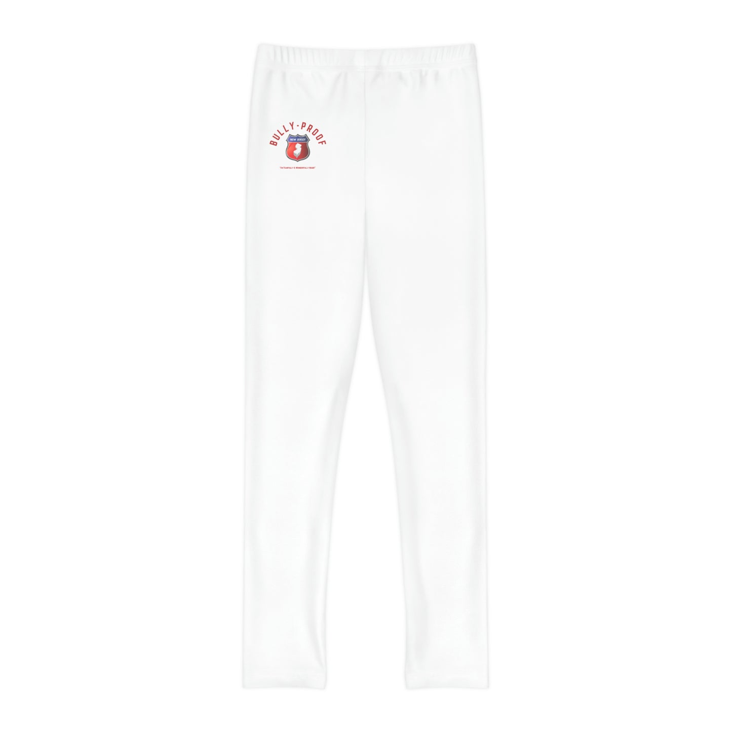 Bully-Proof NJ Youth Full-Length Leggings (AOP)