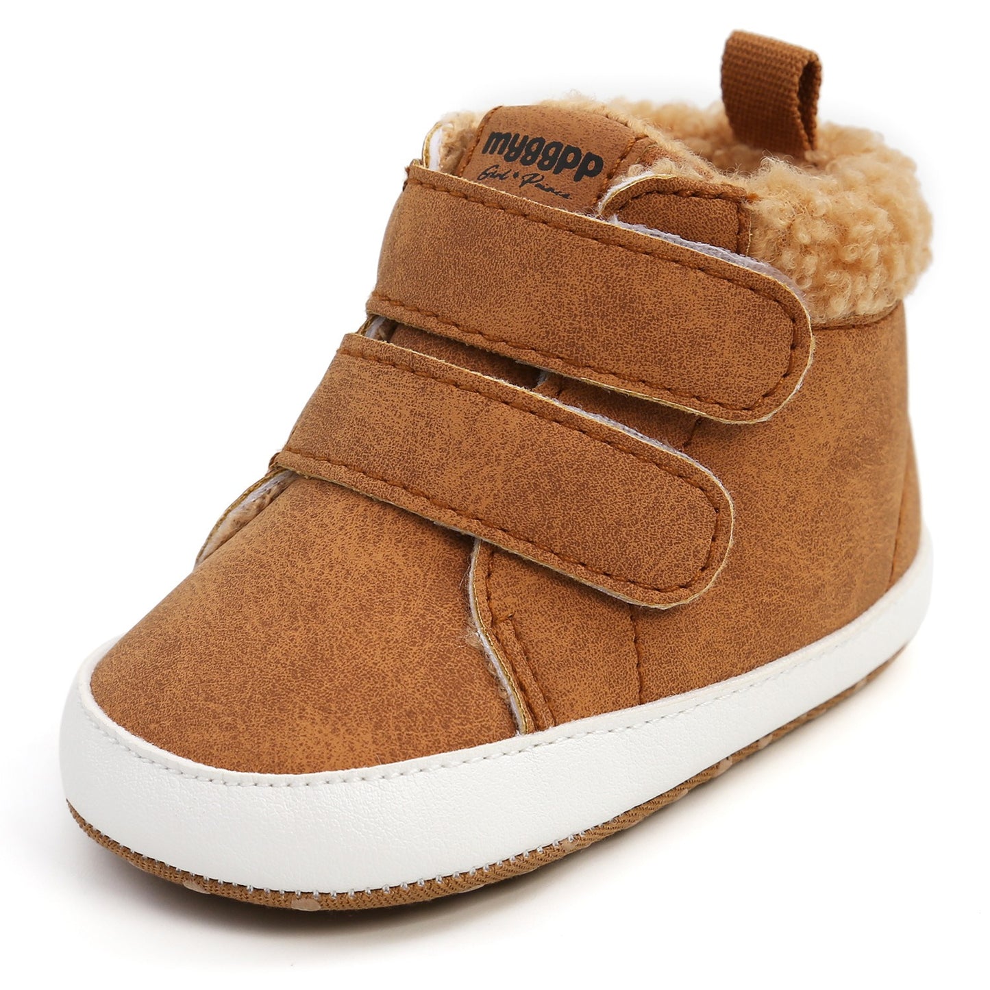 High Top Autumn And Winter Baby Shoes Baby Shoes Walking Shoes Warm Shoes M2035