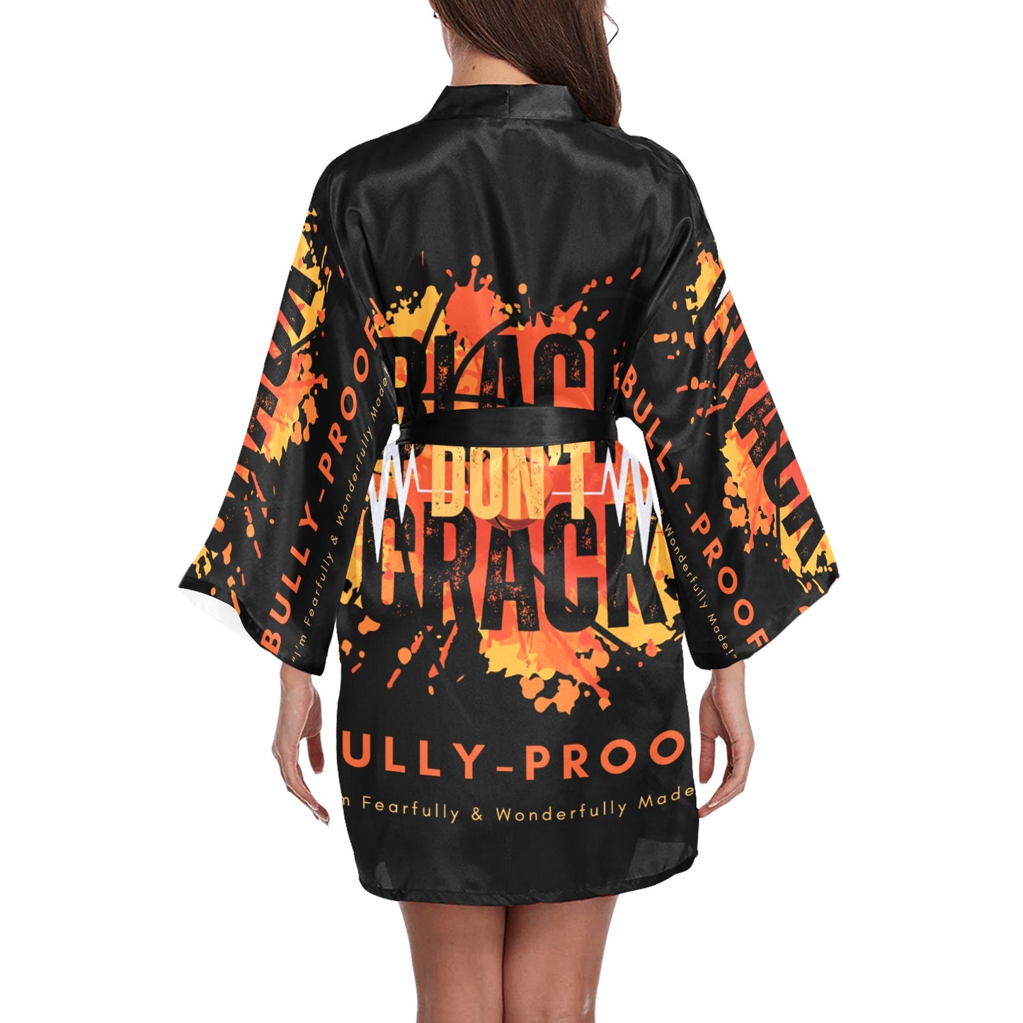Bully-Proof Women's Long Sleeve Kimono Robe