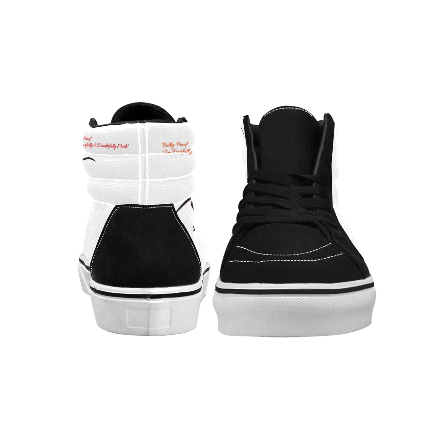 Bully-Proof: Women's High Top Canvas Shoes (Model E001-1)