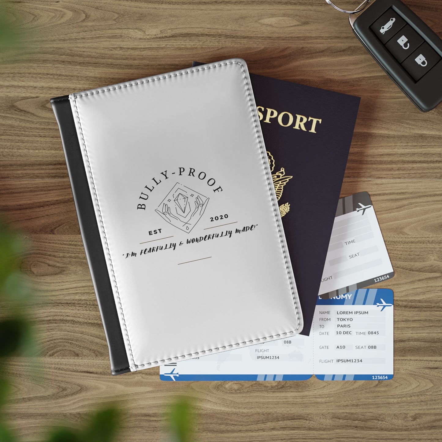 Bully-Proof Logo Passport Cover