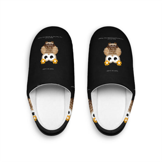 Bully-Proof: Team No Sleep Women's Indoor Slippers