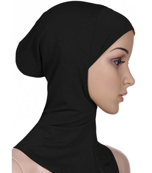 Soft Muslim Full Cover Inner Women's Hijab Cap Islamic Underscarf Neck Head Bonnet Hat