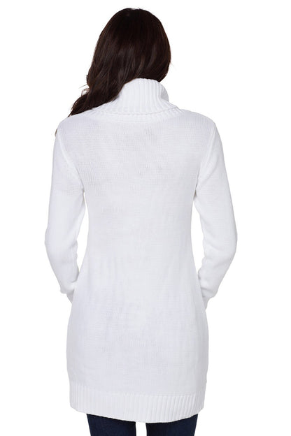 Women Winter Sweater Dress Soild Turtleneck Long Sleeve Silm Office Lady Robe Bodycon Knitting Women Dresses