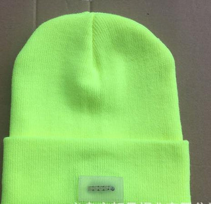 Men Warm Hats Beanie 5 LED Lighted Cap Beanie Knitted Caps Women's Hats