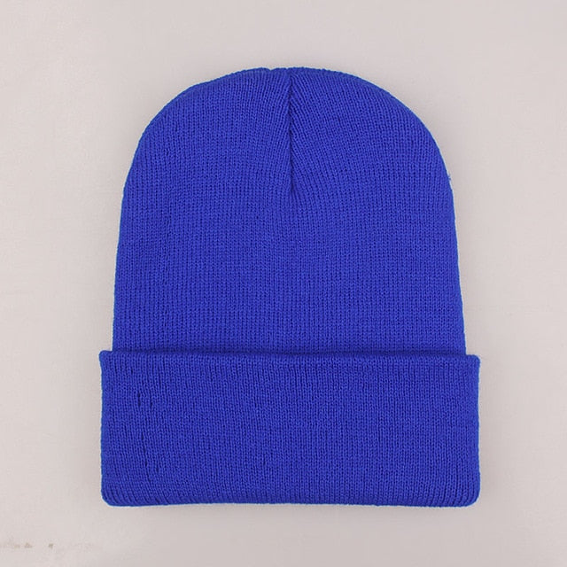 Winter Hats for Woman New Beanies Knitted Solid Cute Hat Girls Autumn Female Beanie Caps Warmer Bonnet Ladies Casual Cap