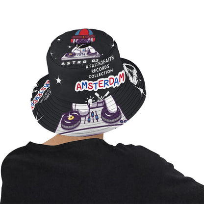 Faith2Faith Records Amsterdam Men's All Over Print Bucket Hat